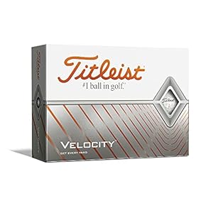TITLEIST Unisex Velocity Golfball, Weiß, Einheitsgröße TITLEIST Unisex Velocity Golfball, Weiß, Einheitsgröße