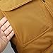 Winter Cargo Parka Jacket Mens Warm Hooded down Coats Fashion Long Sleeve Puffer Quilted Jacket with Fur Hood