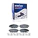Detroit Axle - Rear Brake Kit for Chevrolet Cruze Sonic Trax Buick Encore Drilled & Slotted Brake Rotors Ceramic Brakes Pads Replacement