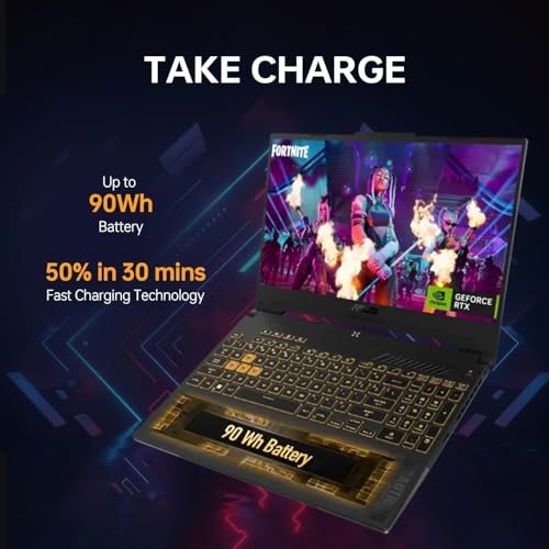 Image of ASUS TUF F15 Gaming Laptop, 15.6 inch 144Hz FHD, GeForce RTX 4070, Intel 10-Core i7-13620H(Beats Intel i9-12900), Win11 Pro & MS Office Pro Lifetime License, 64 GB RAM, 1 TB SSD, Backlit Keyboard