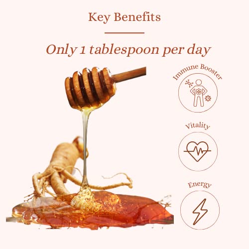 LES ABEILLES DE MALESCOT - Wellness Honey 4.4oz (Ginseng) miniatura 4