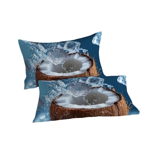 Housse de couette double 200x200cm microfibre imprimé 3D - 7