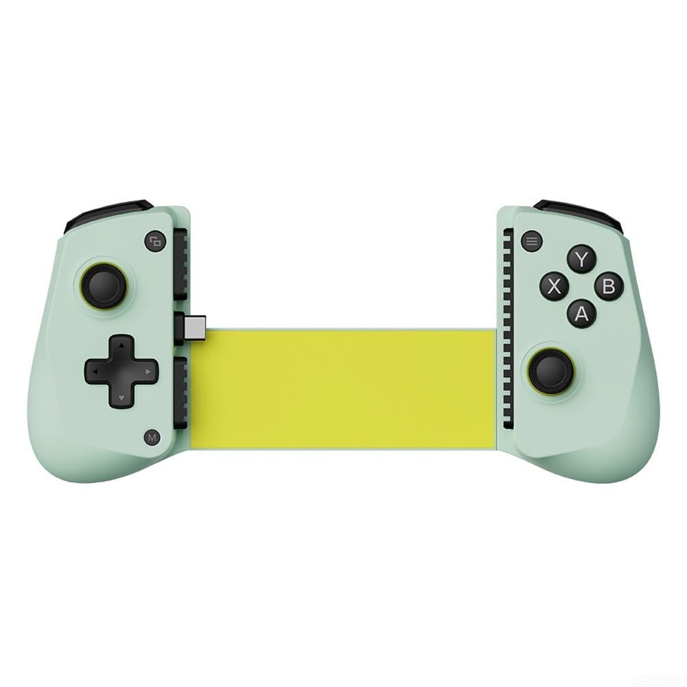 Gamepad compatto estensibile compatibile con dispositivi Android e iOS, offre una maneggevolezza stabile e un gameplay fluido (rosa)
