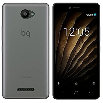 Mb Accesorios Funda Carcasa Gel Transparente para BQ AQUARIS U/U Lite, Ultra Fina 0,33mm, Silicona TPU de Alta Resistencia y Flexibilidad