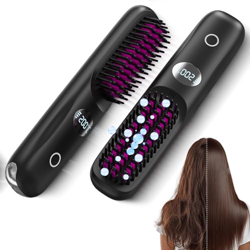Go Brush Pro 2026 Cepillo Alisador de Pelo Iónico miniatura 1