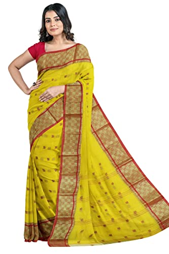 Image of Woven Tangail Pure Cotton Saree