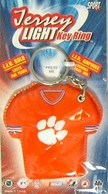 Clemson Tigers Porte-clés en jersey idée cadeau anniversaire pour fan NCAA