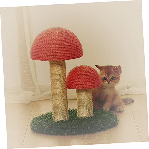 Sosoport 2 Peças De Acessórios Para Estrutura De Escalada Para Gatos Corda De Sisal Para Gatos Subst