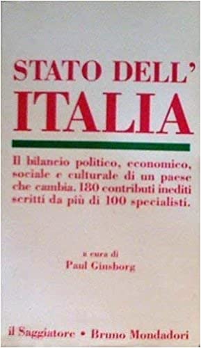  Lo stato dell\'Italia