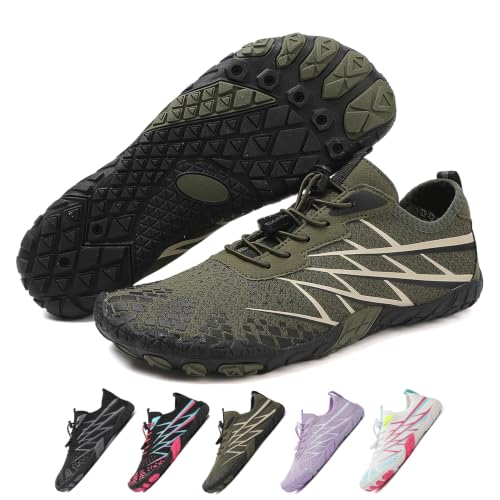Image of Hike Barefoot Shoes Women Men Pro Water Footwear Wide Toe Box Non-Slip Unisex Athletic Outdoor Running Shoes