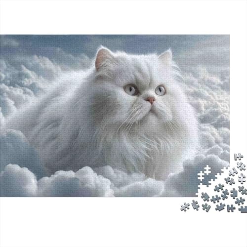Puzzle de gato persa imposible: reto de 1000 piezas de gran dificultad para adultos