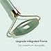 Gua Sha Jade Facial Tool - Natural Jade Face Roller & Massager for Anti-Aging, Wrinkles & Puffiness - Premium Authentic Jade Stone Set