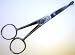 5" straigt MUSTACHE + NOSE HAIR SCISSORS mulit-purpose w/safety tips
