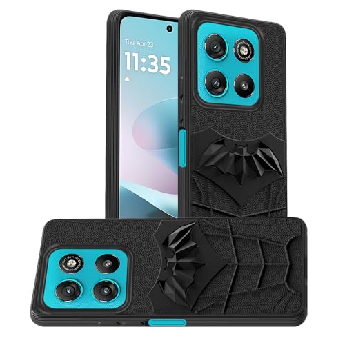 Image of AESTMO Back Cover for Motorola Moto G67 Power / G57 Power 5G | Stylish | Soft Silicone | Shockproof | Camera Lens Protection Back Cover for Motorola Moto G67 Power / G57 Power 5G (Black)