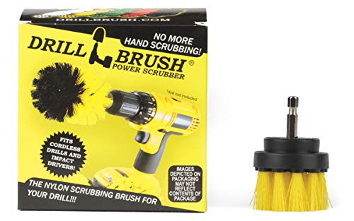 Macht Bohraufsatz Scrub und Reinigungsbürste für Oberflächen Badezimmer Reinigung, Fliesen und Fugen, Wasserflecken, Rost und Mineralvorkommen Entfernung