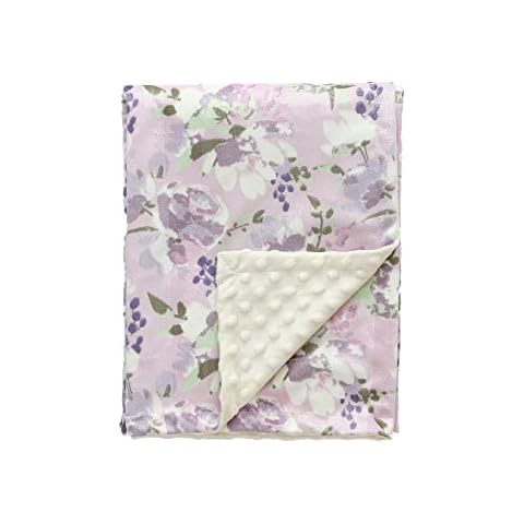 CREVENT Minky Babydecke für Mädchen Cover