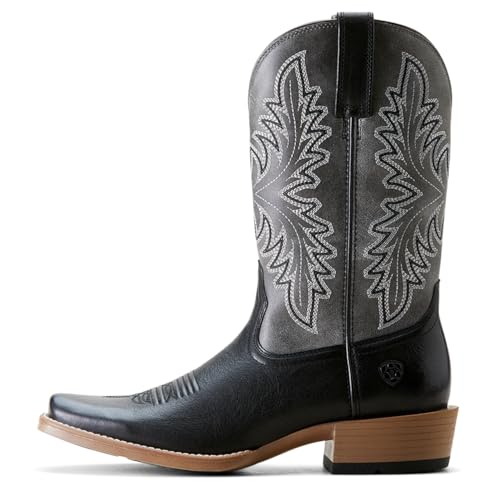 Ariat Men`s Renegade Black Night 12In Titanium Top Cowboy Boot2
