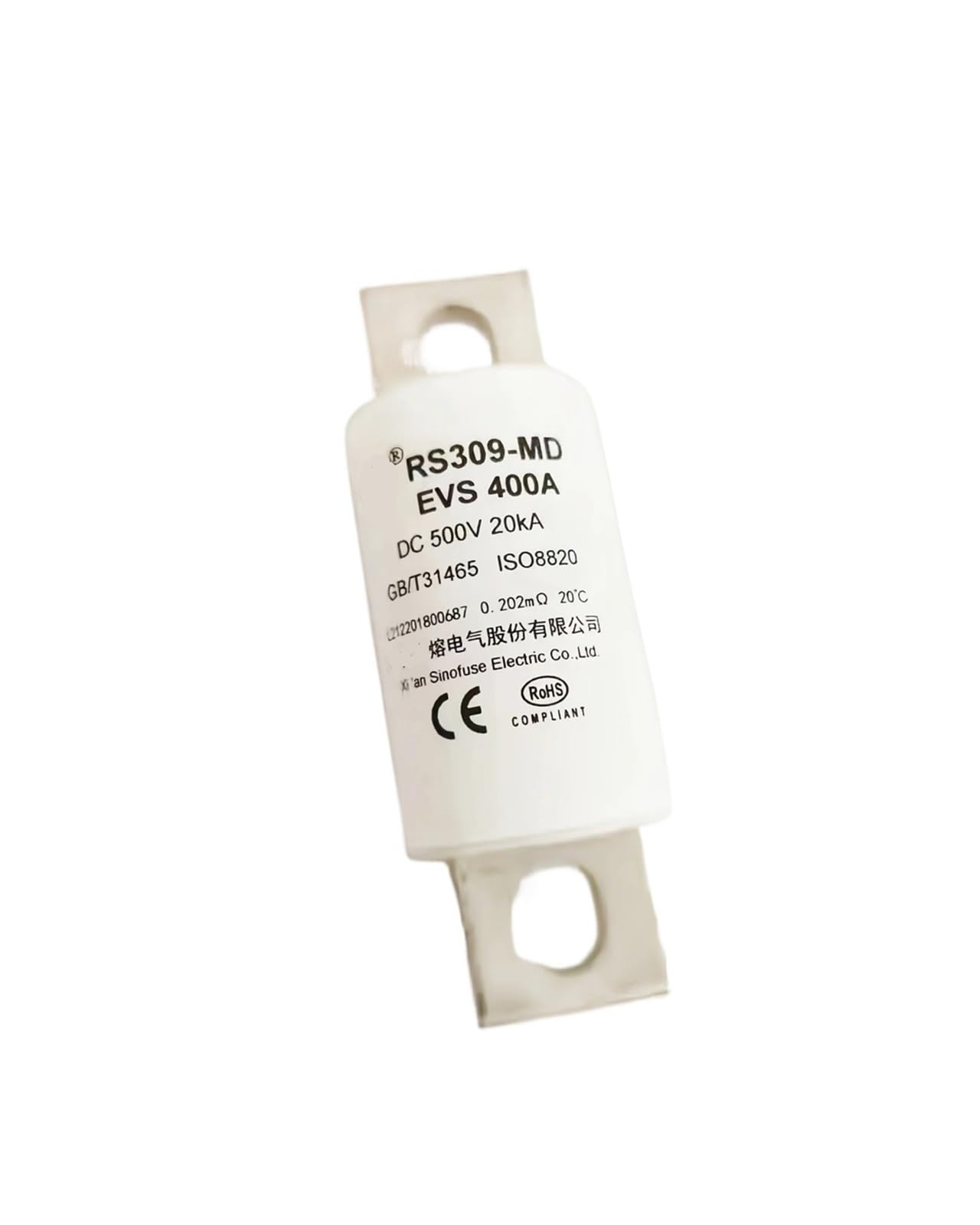 RCGKNNMUZ RS309-MD- EVS200A 250A 350A 400A 500A-C 630A-C 350A-C 300A 500A-HS6 500VDC Fuse(RS309-MD-EV500-C)