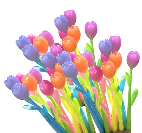 Bolígrafos YYaaloa Tulipán Cambia Color Gel 32 pcs