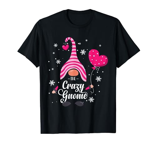 Christmas matching pjs for family christmas or Crazy Gnome T-Shirt
