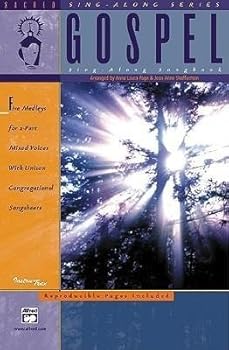 Paperback The Gospel Sing-Along Songbook: Preview Pack, Book & CD Book