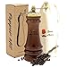 Pepper Mill, Steel Mechanism Handmade Wooden Pepper Grinder, Spice Grinder 5.9"