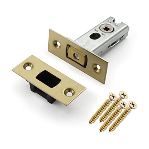 EAI Polished Brass Tubular Deadbolt for Bathrooms Cover