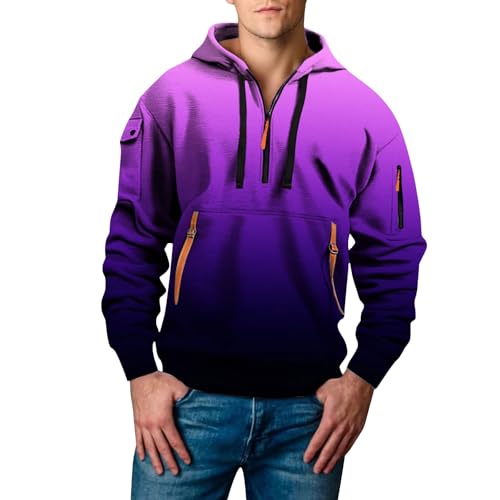 Sudadera con capucha hombre para evitar el frío de entretiempo con flores 3D S
