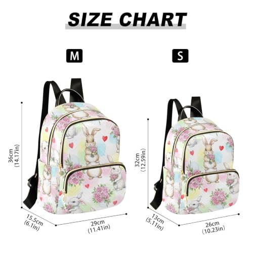 Sac à dos rose matelassé moyen modèle avec poches zippées - 3