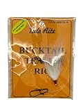 Tide Rite Hand Tied Bucktail Teaser Rig, White