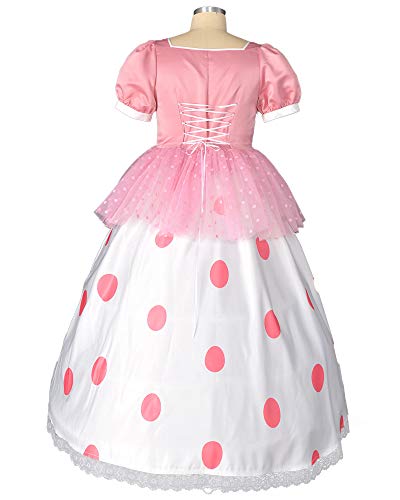 Miccostumes Women's Girl Fancy Dress Outfit Halloween Cosplay Costume With Bonnet (L) #TOP2