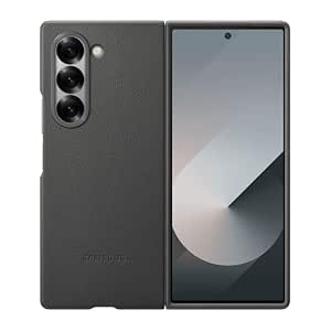 SAMSUNG Galaxy Z Fold 6 Kindsuit Phone Case, Protective Cover with Soft Inner Lining, Highlights Cameraâ€™s Design, US Version, EF-VF956PJEGUS, Gray