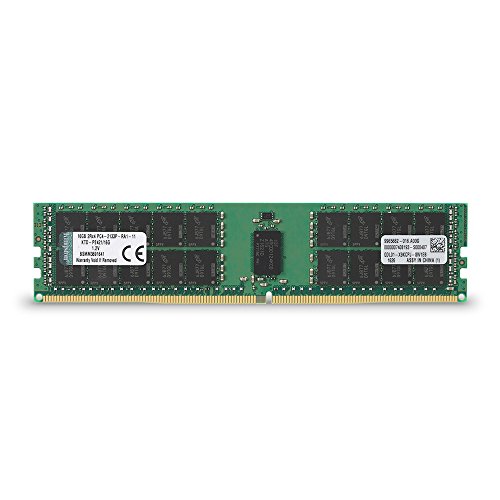 キングストン Kingston DELLサーバー用 メモリ DDR4-2133(PC4-17000) 16GB ECC Registered DIMM KTD-PE421/16G 永久保証