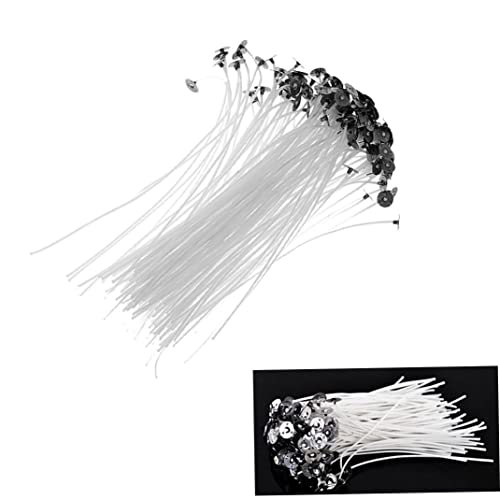 Kit para hacer velas con 20 mechas enceradas de 100 mm miniatura 3