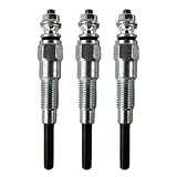 3pcs 16851-65510 16851-65512 Glow Plugs for Kubota D722 D902 D950 D1105 V1505 Engine B1700D B1700E B