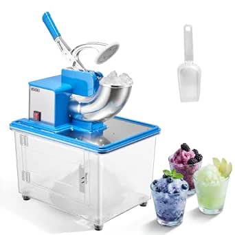 VEVOR 110V Commercial Ice Crusher 661LBS/H with Dual Blades