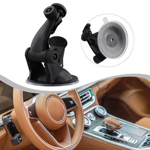 Auto-DVR-Halterung mit Saugnapf für Hero 3+/3/2/Action Cam, verstellbare um 360 Grad drehbare Halterung, ABS-Material, schwarz