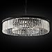 MEELIGHTING Crystal Chandeliers Modern Contemporary Ceiling Lights Fixtures Pendant Lighting for Dining Room Living Room Chandelier D33.5 (8 Lights)