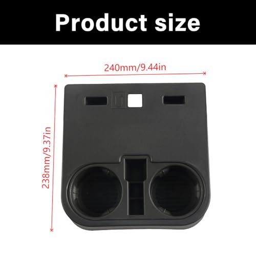 Support de boisson amovible pour console centrale de Carc 15-20 - Porte-gobelet lavable - 3