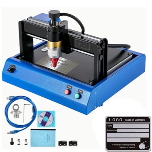 Máquina eléctrica de marcado de metales para joyería y grabado de plástico, 400 W, 50 mm/s, para placas de identificación industriales, placas para perros y tarjetas de identificación de acero.