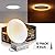 MAILCOS 12 Pack 6 Inch 5CCT LED Recessed Ceiling Light with Night Light, 2700K-5000K Selectable, Ultra-Thin Lighting, 12W=110W, 1050LM, Dimmable Canless Wafer Downlight ETL Certificated