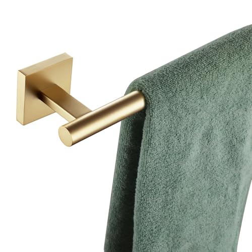 Image of KOKOSIRI Bathroom Towel Bar 36'' Towel Holder for Bath Kitchen Wall Mount Towel Rails 36 Inch Brushed Gold Stainless Steel B4005BG-L36