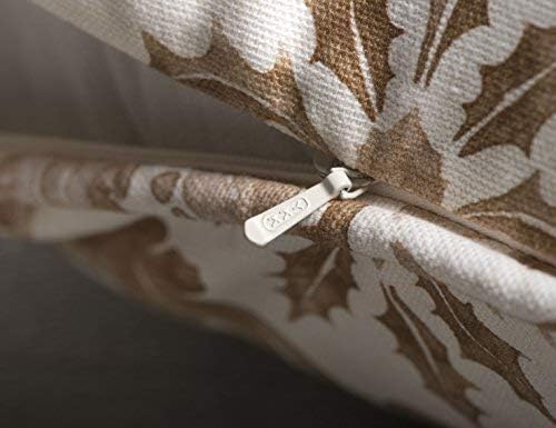 Miniatura 7 de Maison d' Hermine Allure - Funda de cojín decorativa 100 % de algodón para sofá, sillón, dormitorio, hogar, sala de estar (18 x 18 pulgadas)