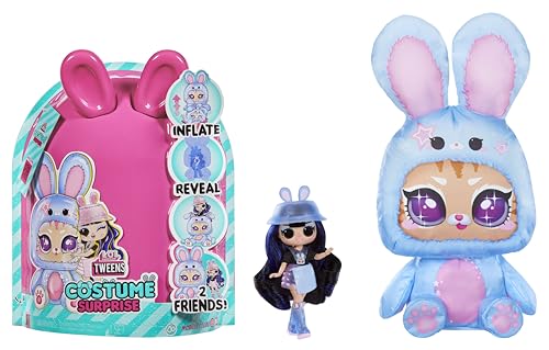 L.O.L. Surprise! Tweens Costume Surprise Muñeca de Moda Aya Cherry con Disfraz Hinchable de Conejita Azul y Sorpresas Que Incluyen Fabulosas Prendas de Moda y Accesorios - Ideal para Niños +4 Años