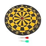Parliky Dartscheibenset 10 Zoll mit Sicheren Dartnadeln Doppelseitige...