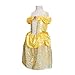 Disney Princess Belle Dress Costume for Girls, Perfect for Party, Halloween Or Pretend Play Dress Up Child Size 4-6X