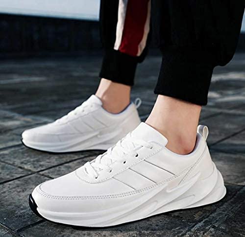 Amico Mens Air Series Mesh Walking Shoes White | Lightweight Breathable Sports Shoes for Men | Stylish Casual Sneakers | Running Gym Comfortable Footwear 2