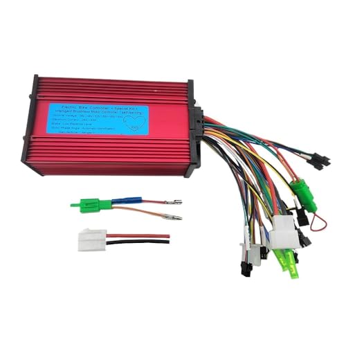 WANGSHAOWEI Centralina Monopattino Elettrico Display LCD Controller Brushless Dual-Mode Intelligente 36V 48V 60V 800W 1000W 1500W 26A 30A 33A for Scooter Elettrico E-Bike(36-64V 26-33A)