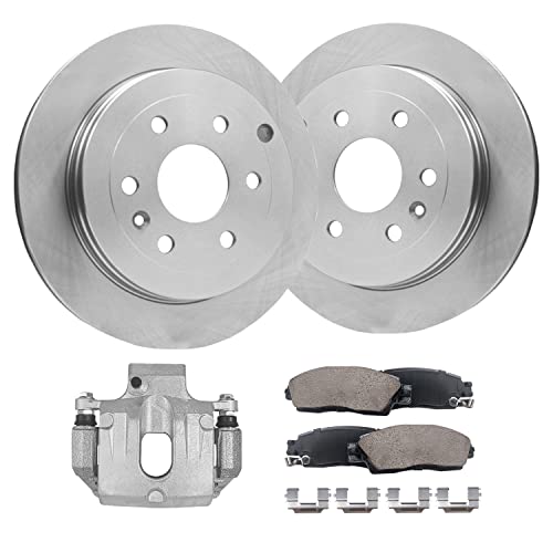Image of Detroit Axle - Rear Brake Kit for Chevy Traverse GMC Acadia Buick Enclave