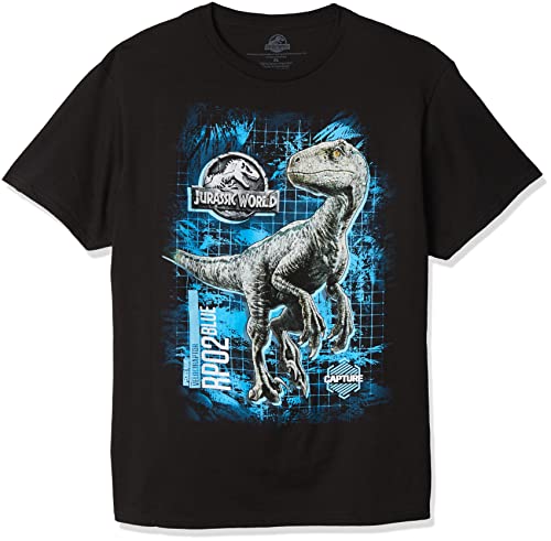 T-shirt Jurassic World garçon XL vêtement dinosaure Blue Raptor